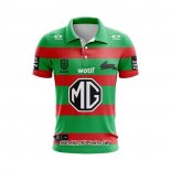 Maillot Polo South Sydney Rabbitohs Rugby 2024 Domicile